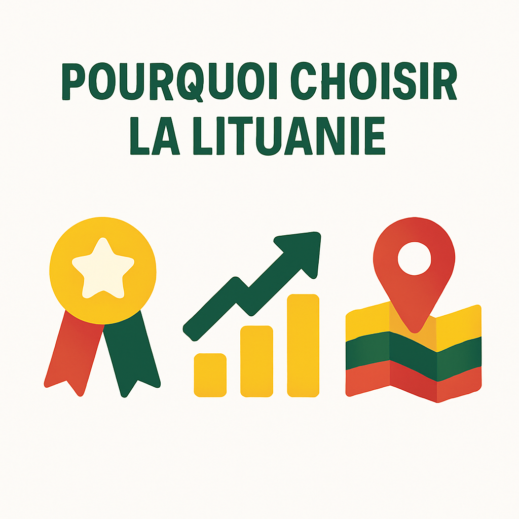 Pourquoi choisir la Lituanie pour domicilier votre entreprise ?