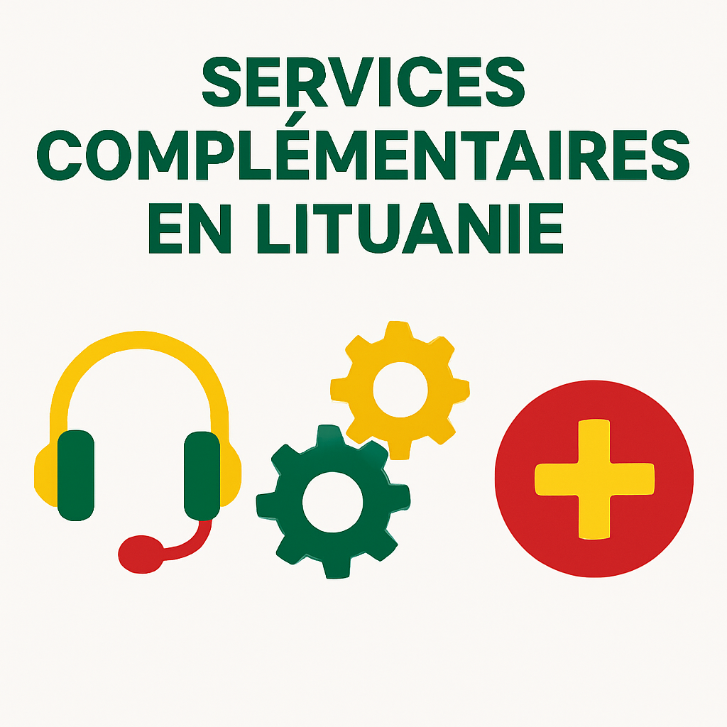 Services complémentaires proposés avec la domiciliation en Lituanie