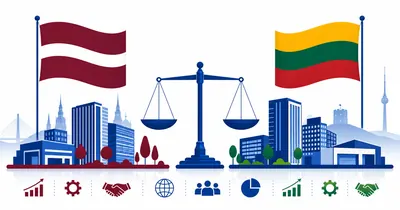 Lituanie vs Lettonie : où créer son entreprise ?